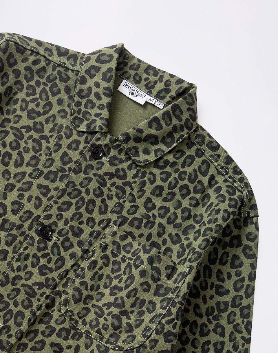 Patterned Easy Chef Shirt