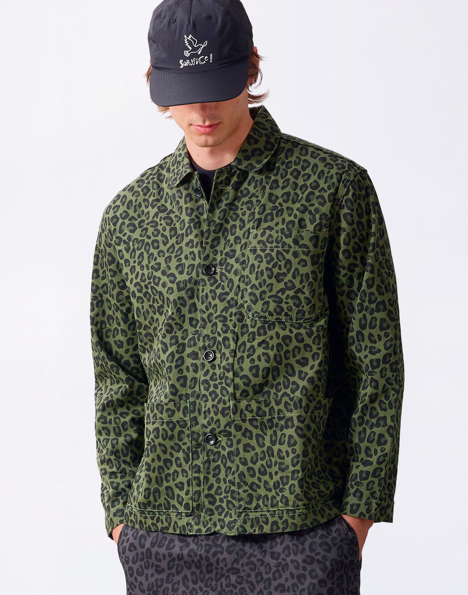 Patterned Easy Chef Shirt