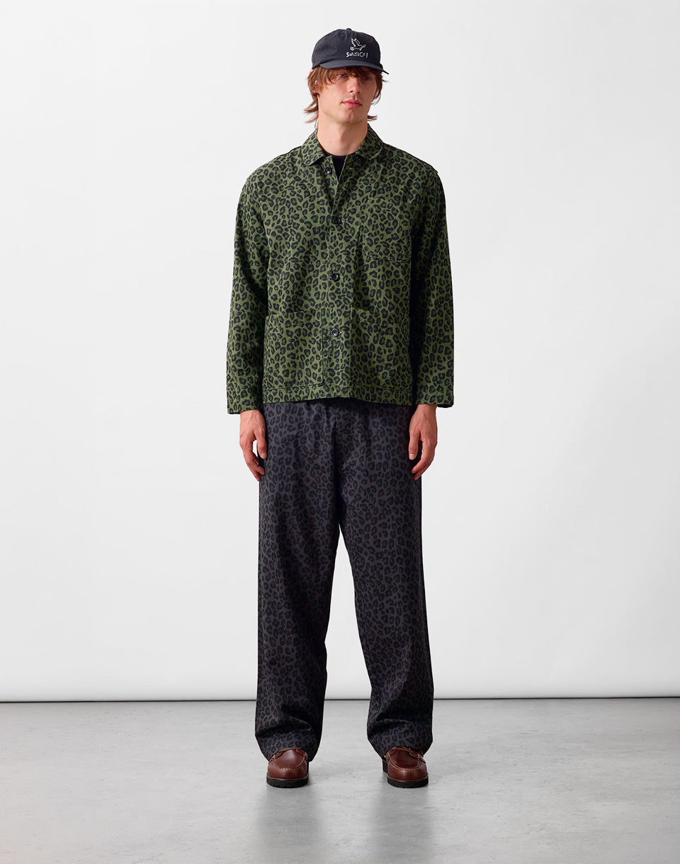 Patterned Easy Chef Shirt