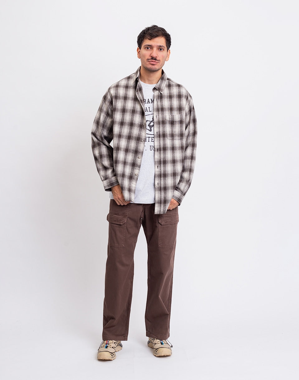 Piled Flannel Shirt