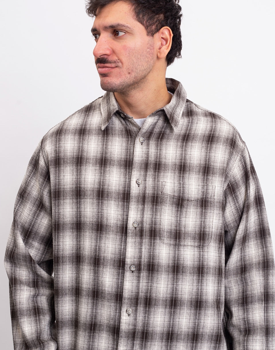 Piled Flannel Shirt
