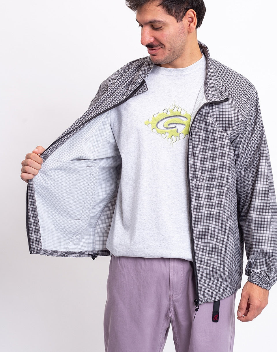 Mini Check Nylon Jacket