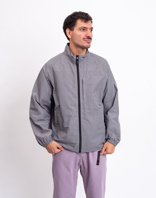 Mini Check Nylon Jacket