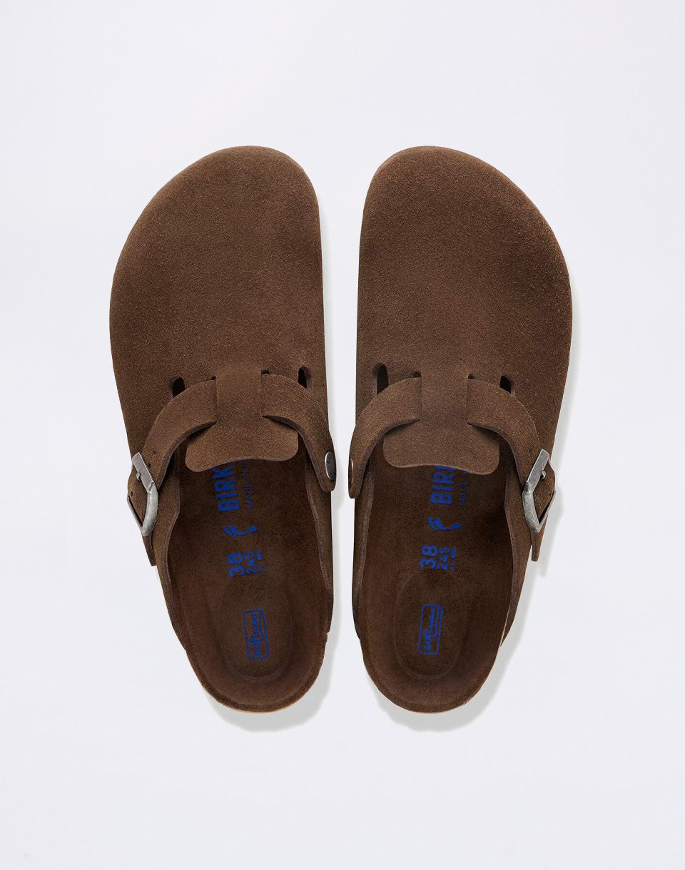 Boston Soft Footbed Suede Leather