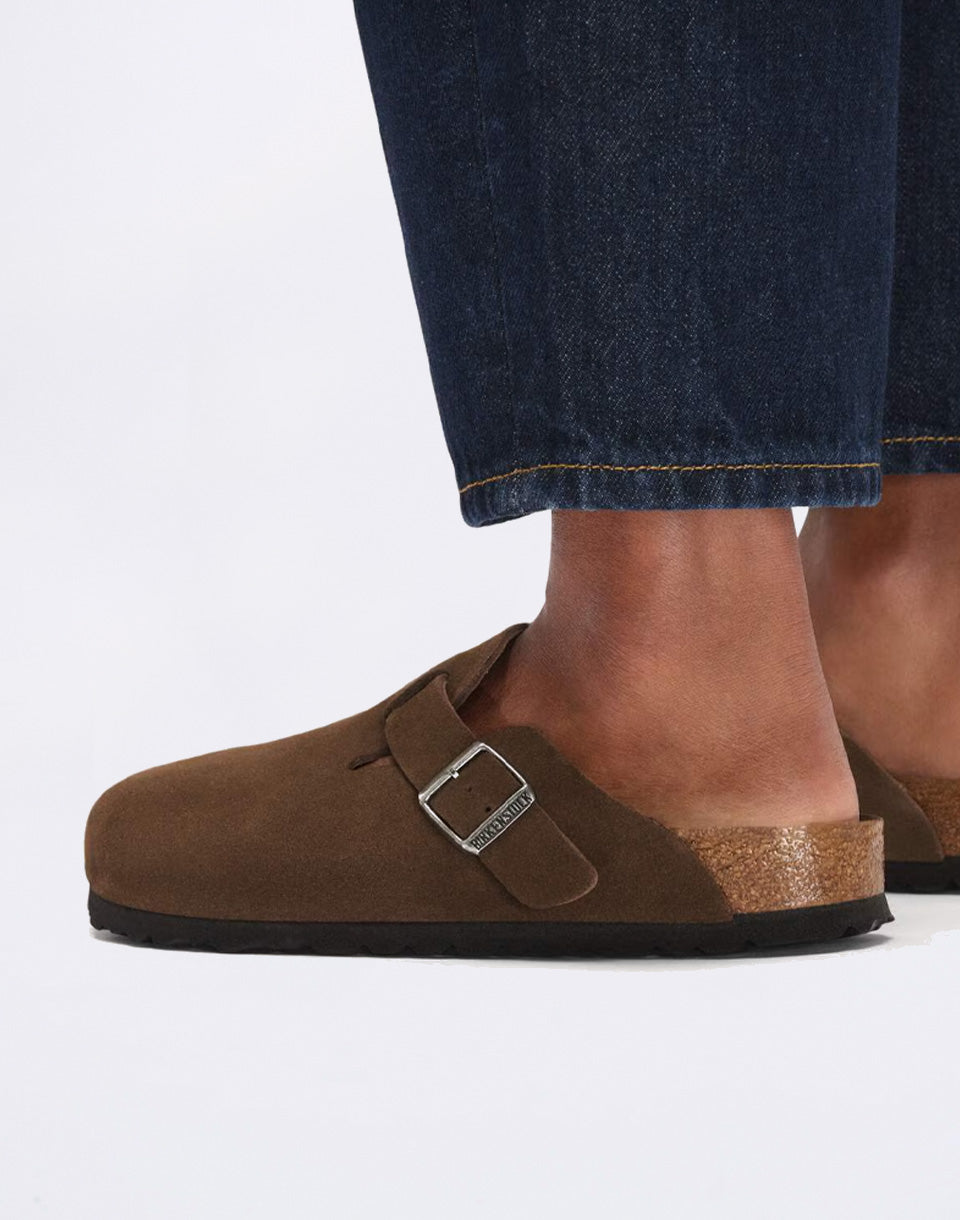 Boston Soft Footbed Suede Leather