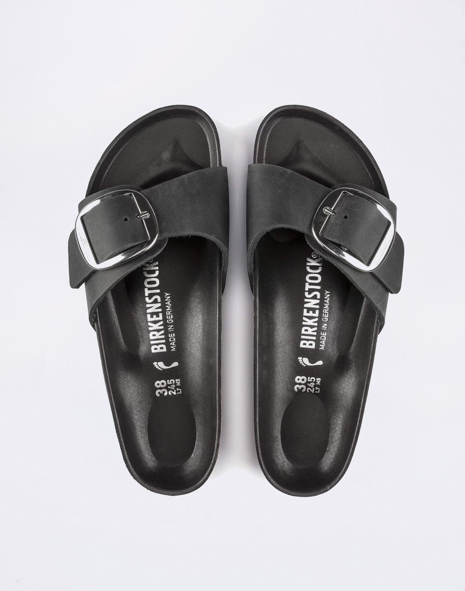 Madrid Big Buckle Oiled Leather