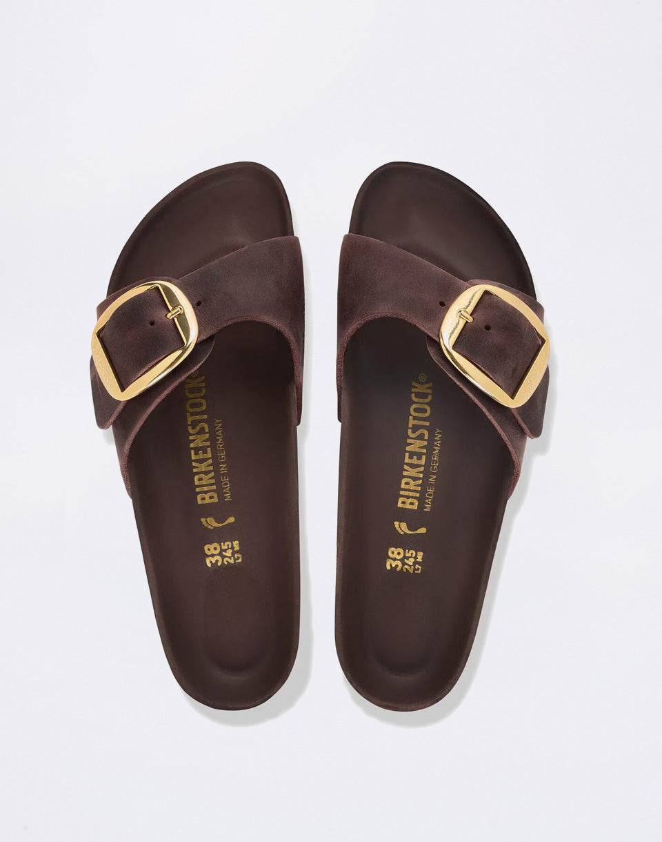 Madrid Big Buckle Oiled Leather