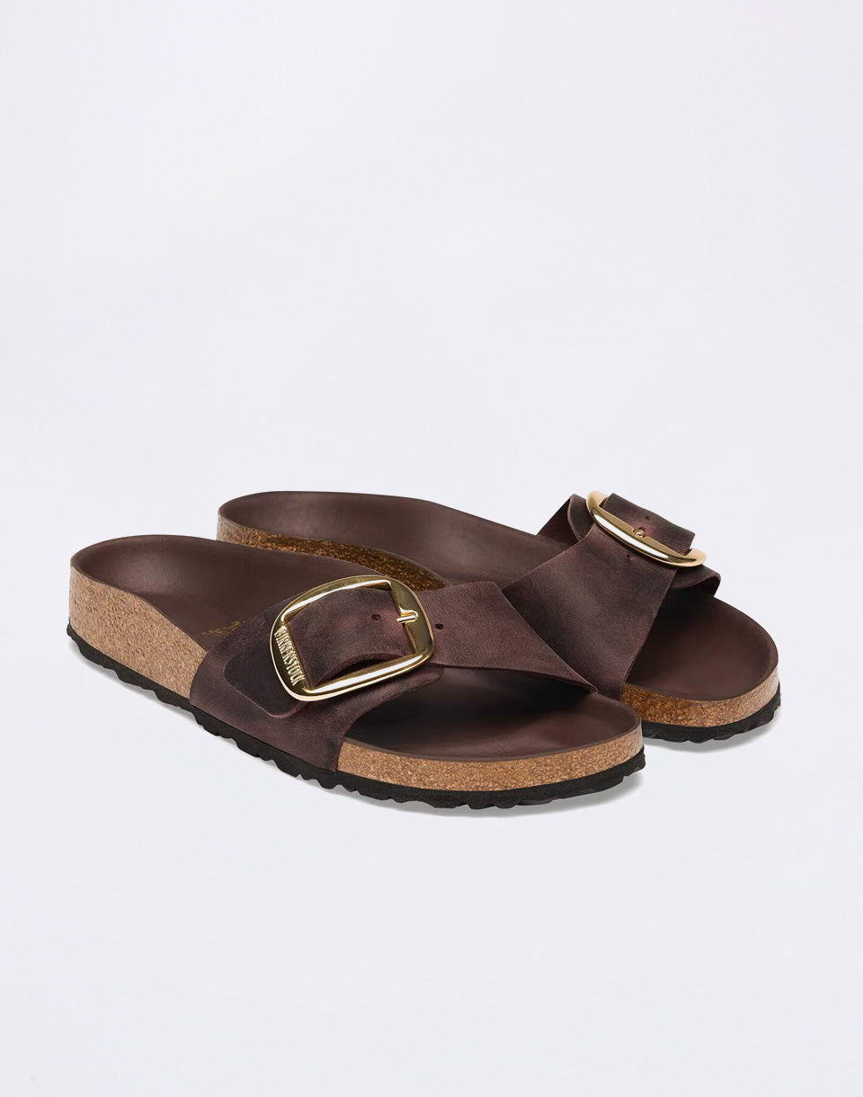 Madrid Big Buckle Oiled Leather