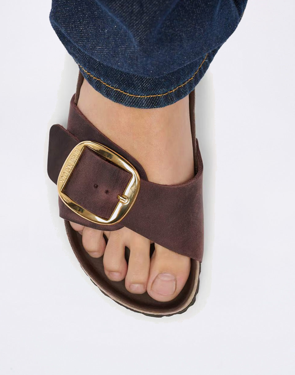 Madrid Big Buckle Oiled Leather