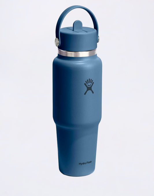 Wide Mouth Travel Bottle with Flex Straw Cap (946 ml)