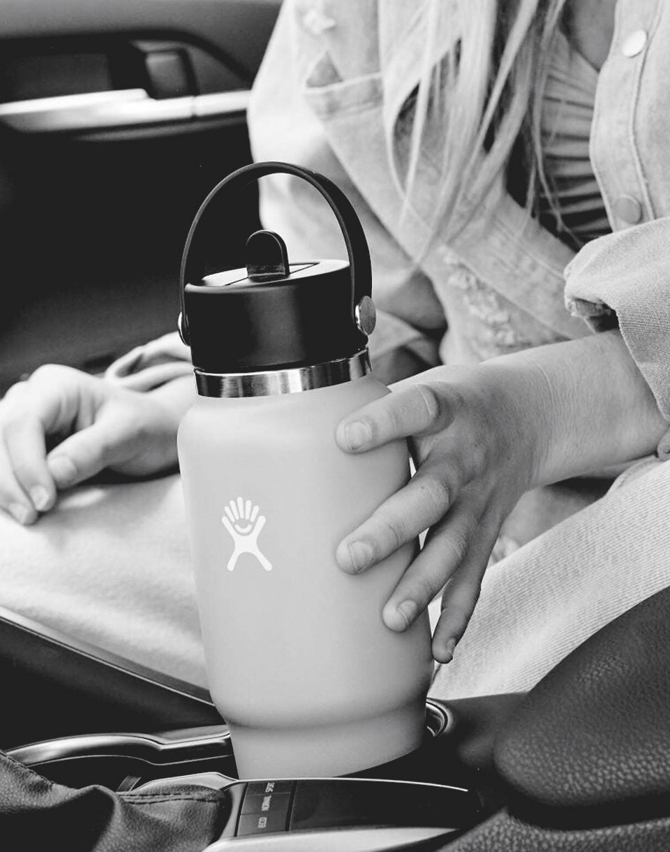 Wide Mouth Travel Bottle with Flex Straw Cap (946 ml)