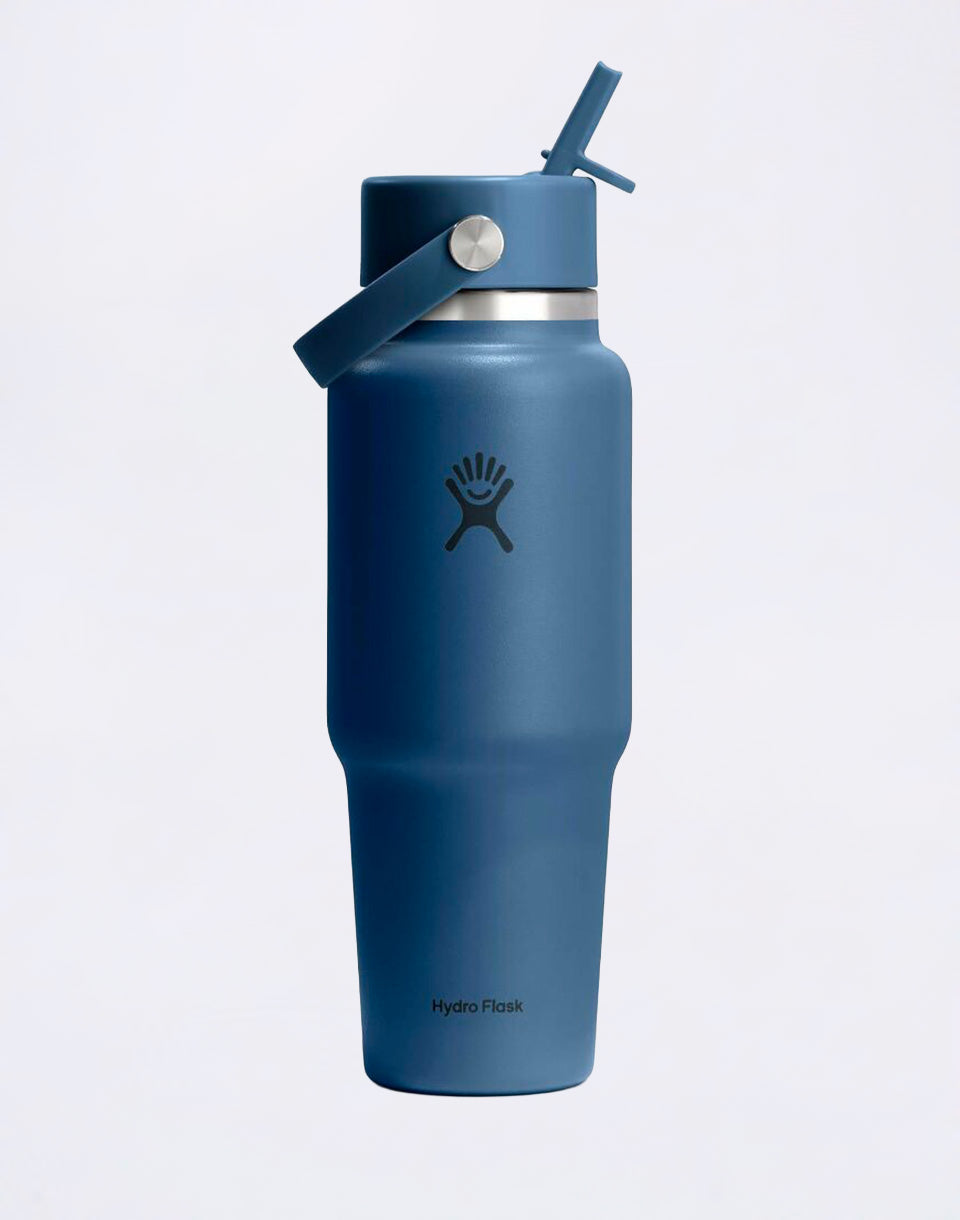 Wide Mouth Travel Bottle with Flex Straw Cap (946 ml)