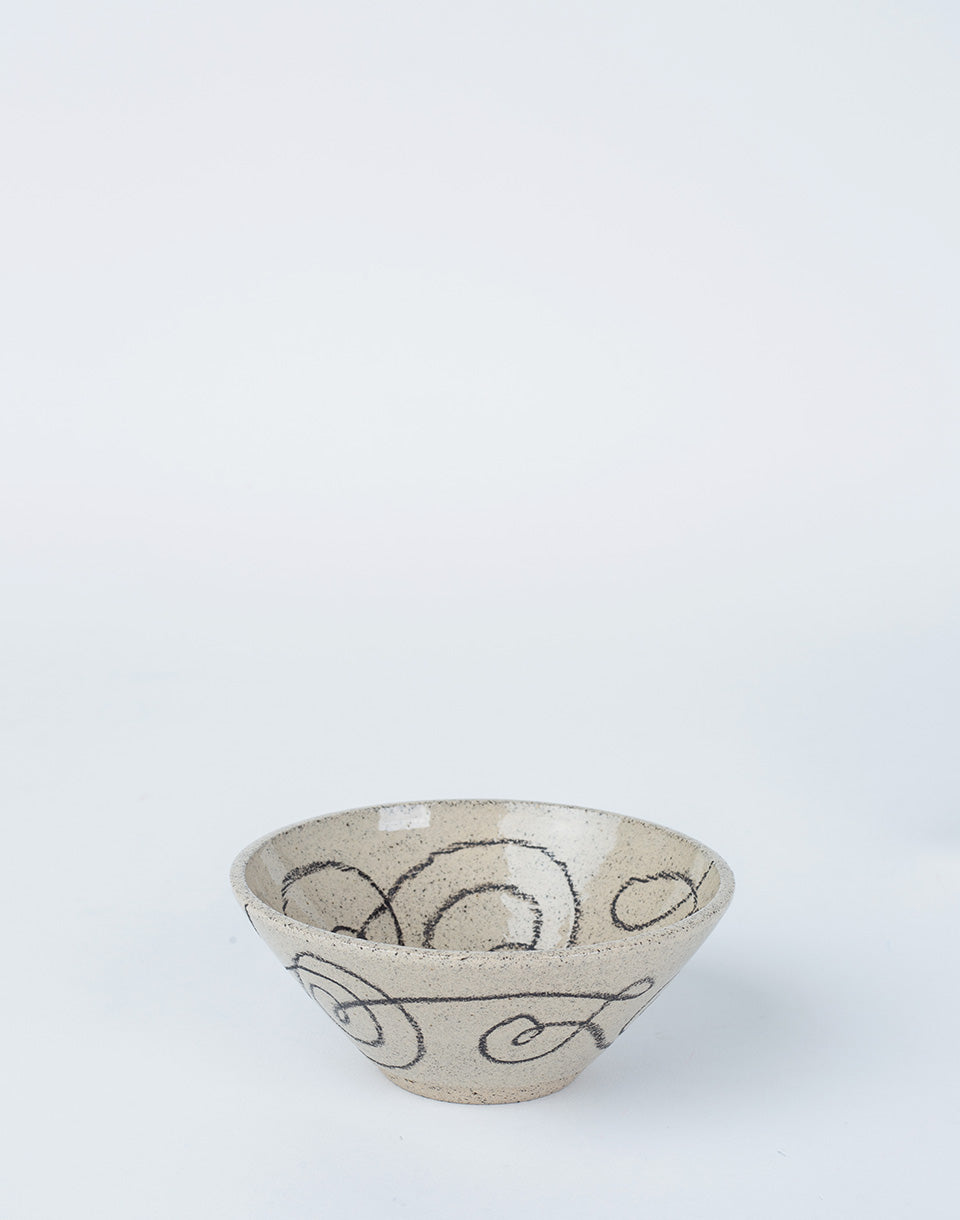 Small Ramen Bowl Wavy drawing