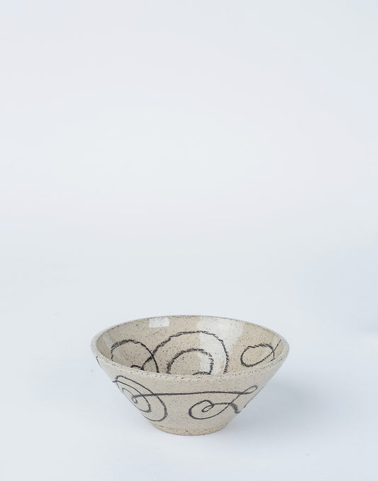 Small Ramen Bowl Wavy drawing