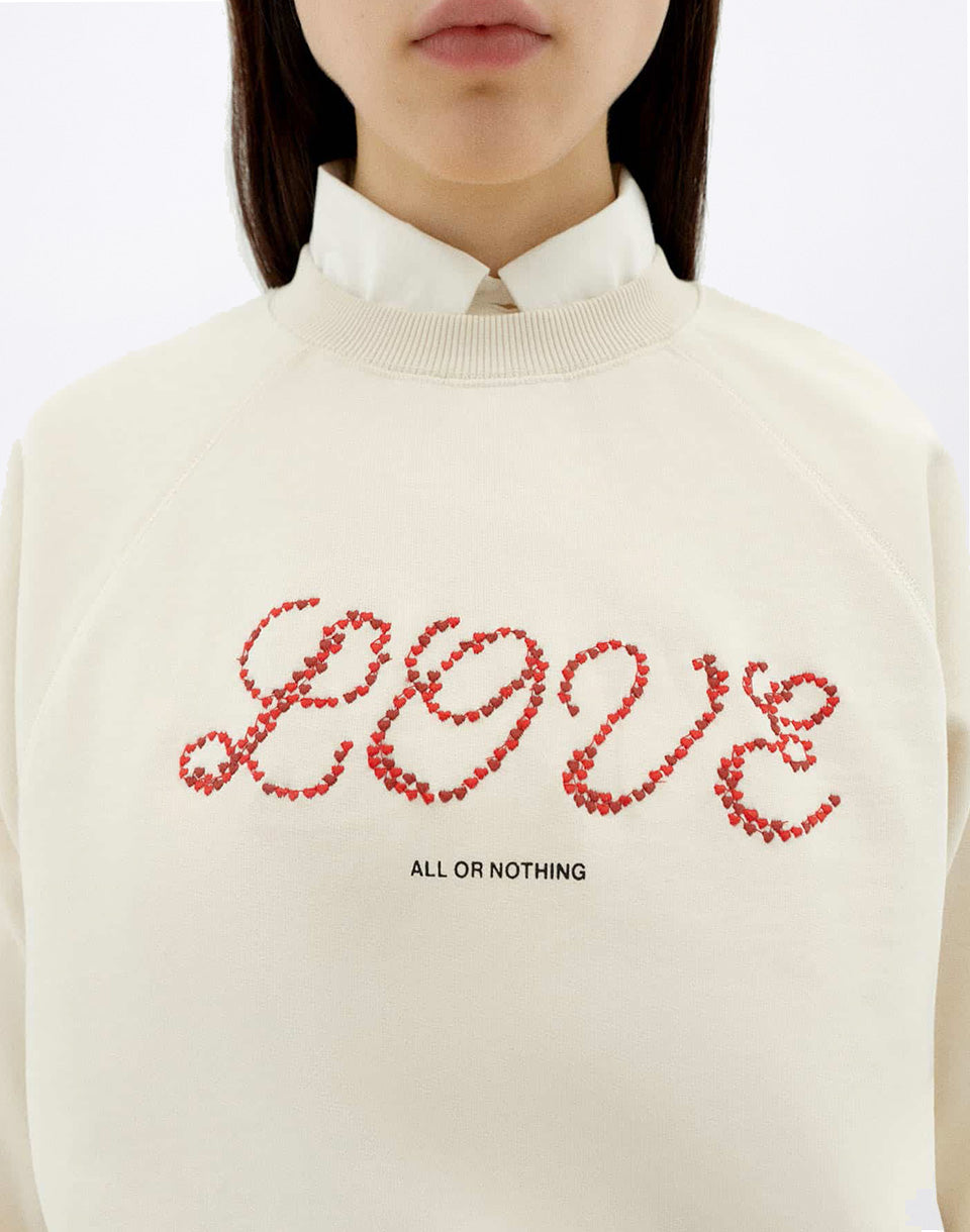 Love Heart Bonnie Sweatshirt