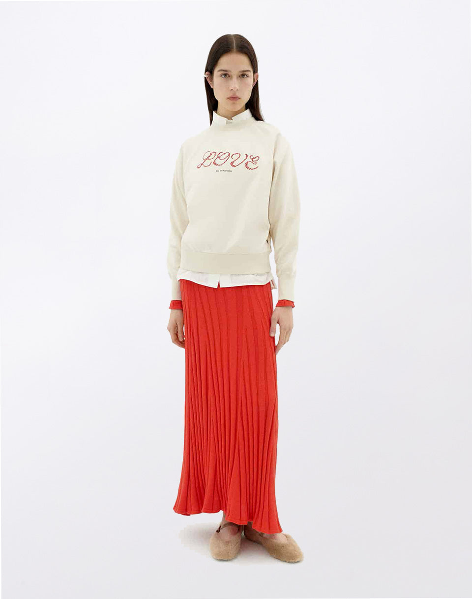 Love Heart Bonnie Sweatshirt