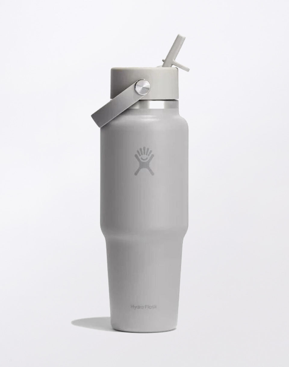 Reisfles met brede hals en flexibele rietje dop 32 oz (946 ml)