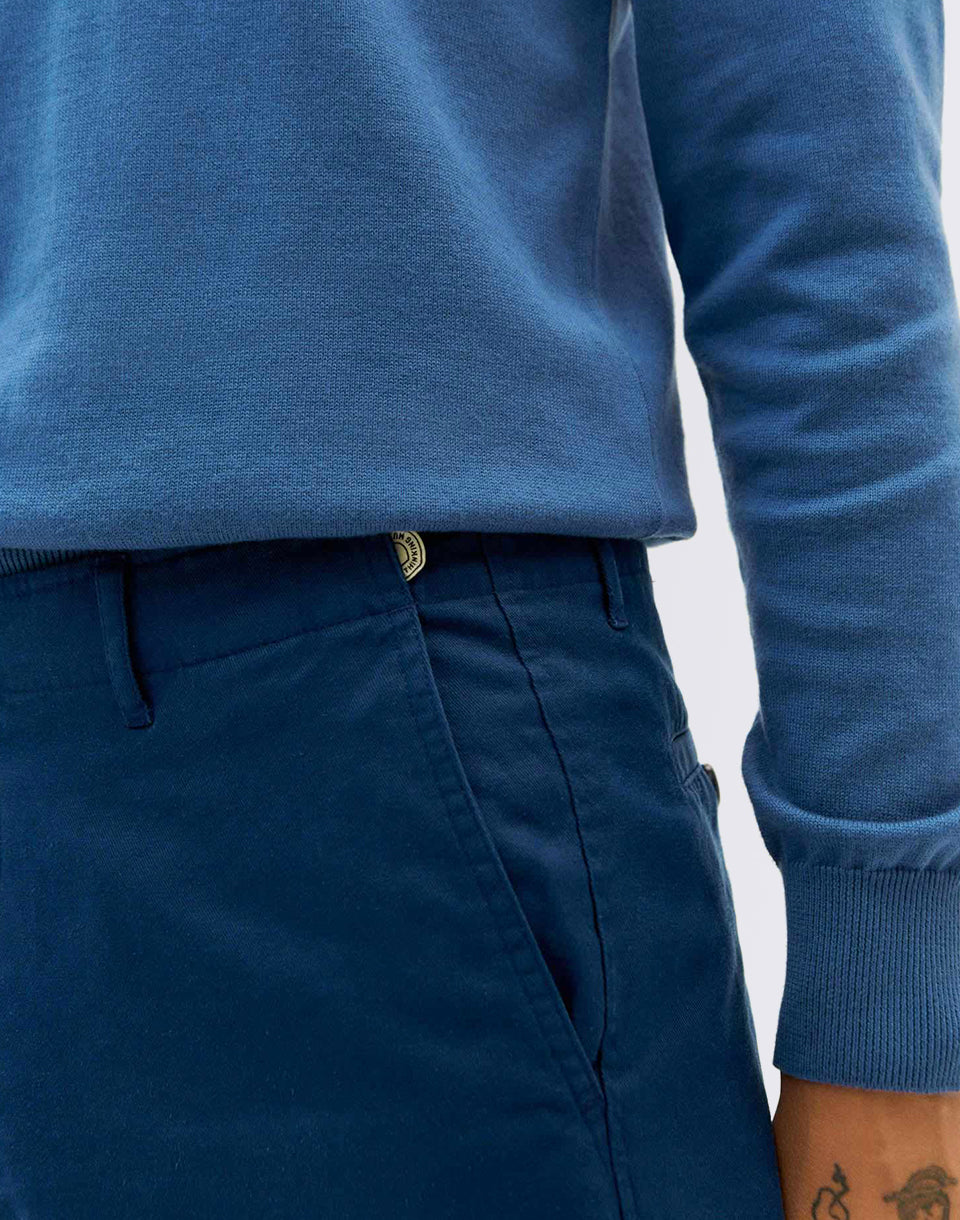 Night Blue Hemp Alex Shorts