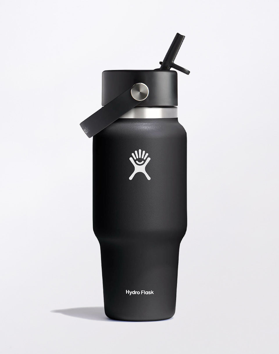 Reisfles met brede hals en flexibele rietje dop 24 oz (710 ml)
