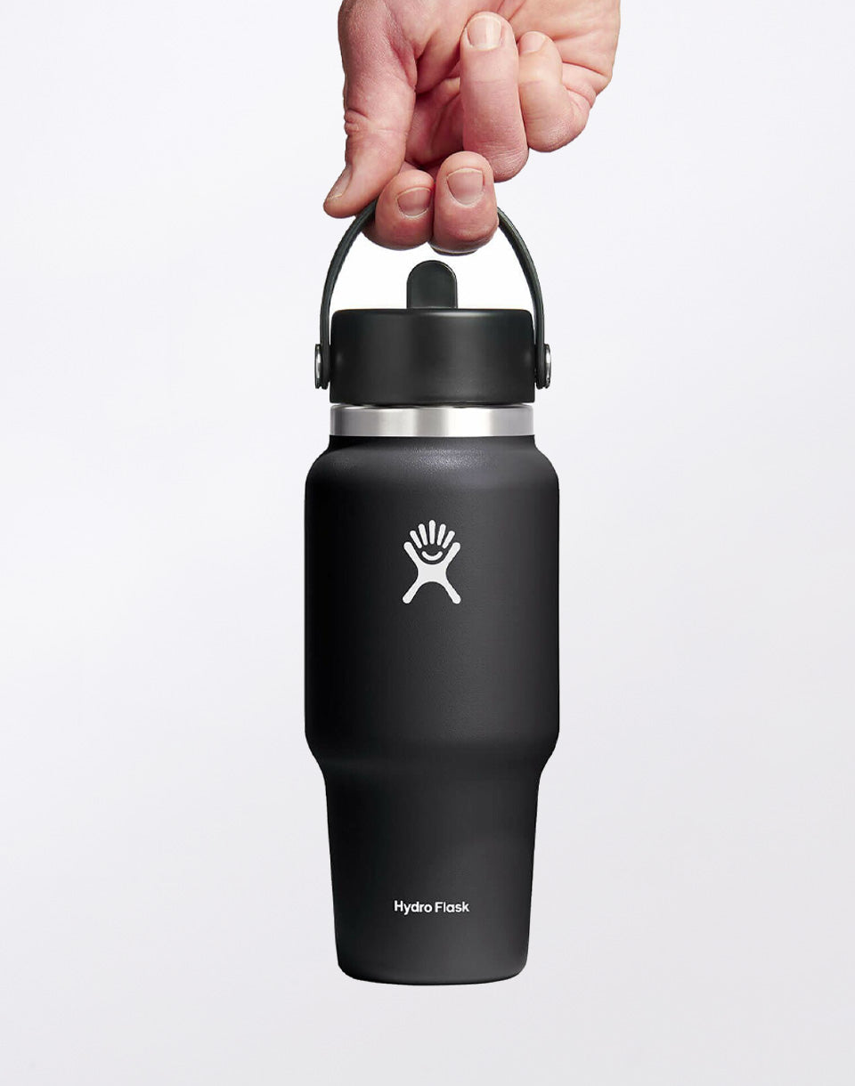 Reisfles met brede hals en flexibele rietje dop 24 oz (710 ml)