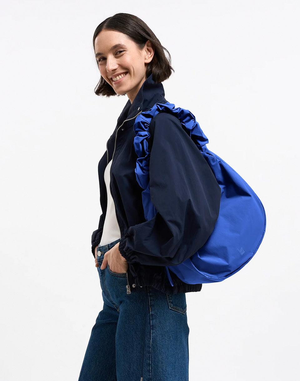 Moon Bag Ruffle Monochrome