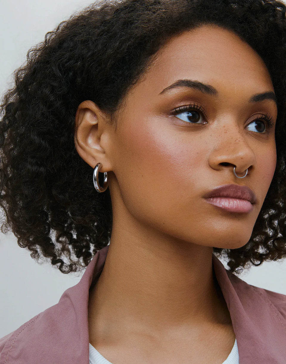 Náušnice Chubby Hoop