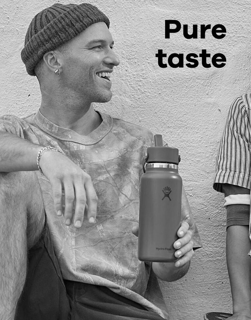 Wide Mouth with Flex Straw Cap (946 ml)