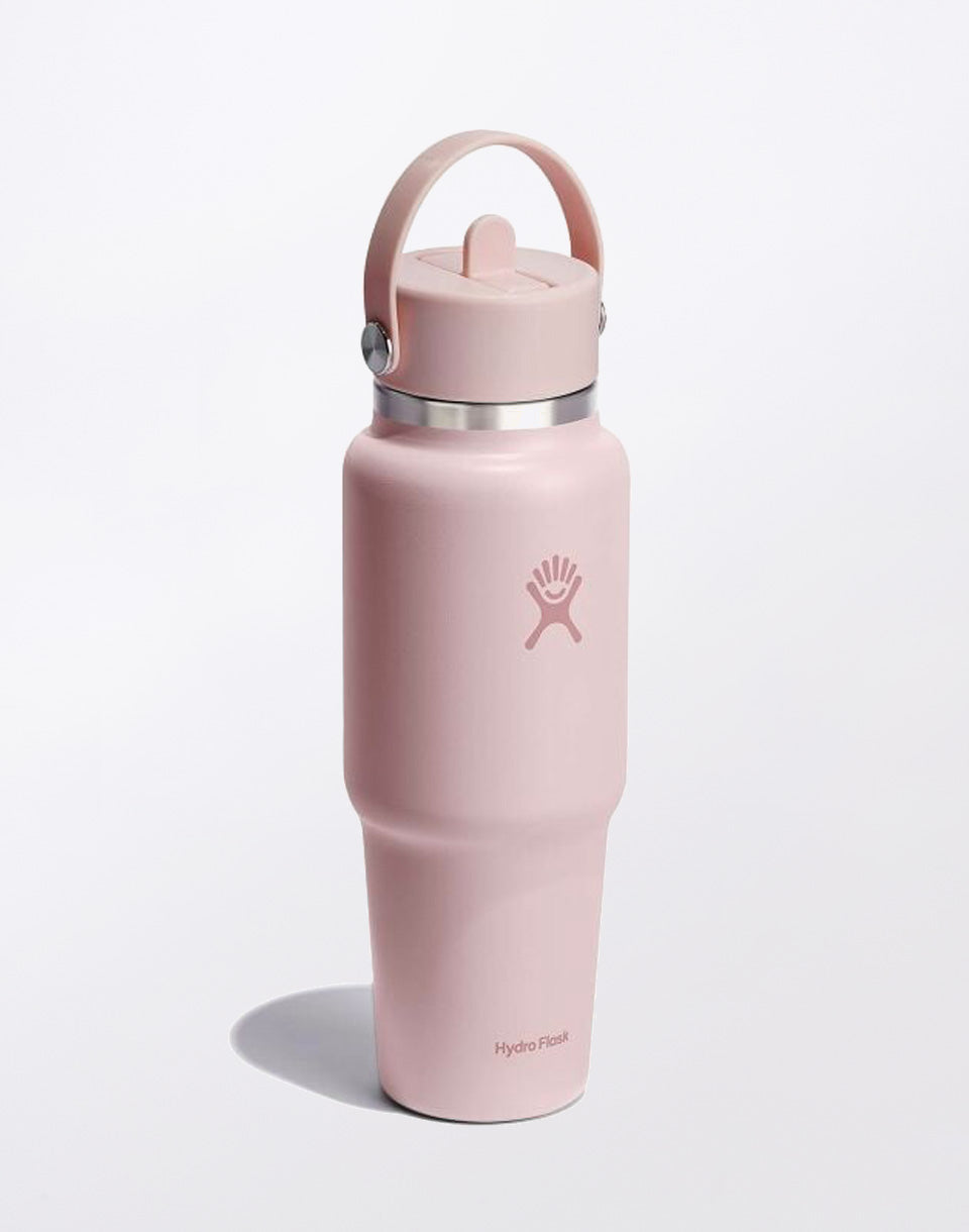 Reisfles met brede hals en flexibele rietje dop 32 oz (946 ml)