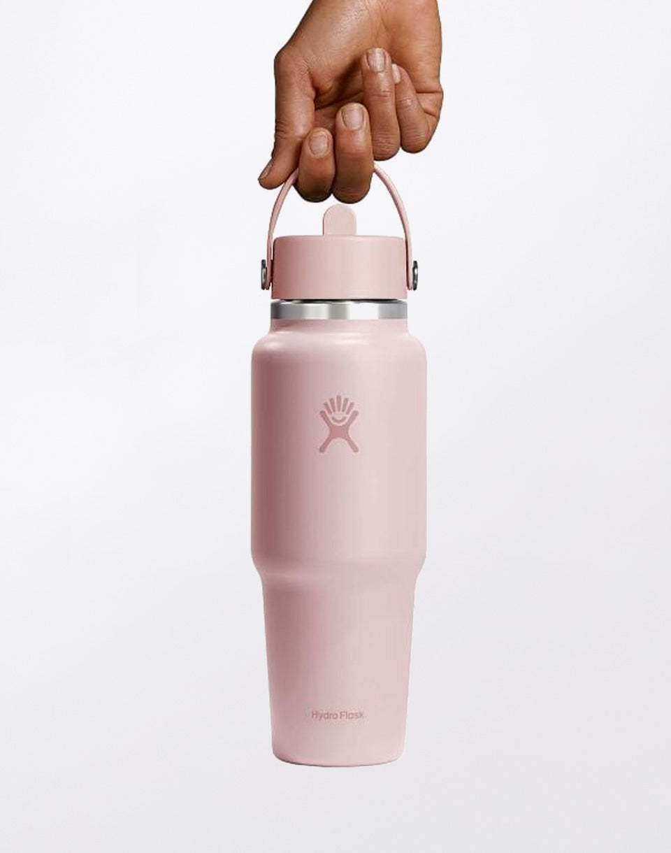 Wide Mouth Travel Bottle with Flex Straw Cap (946 ml)