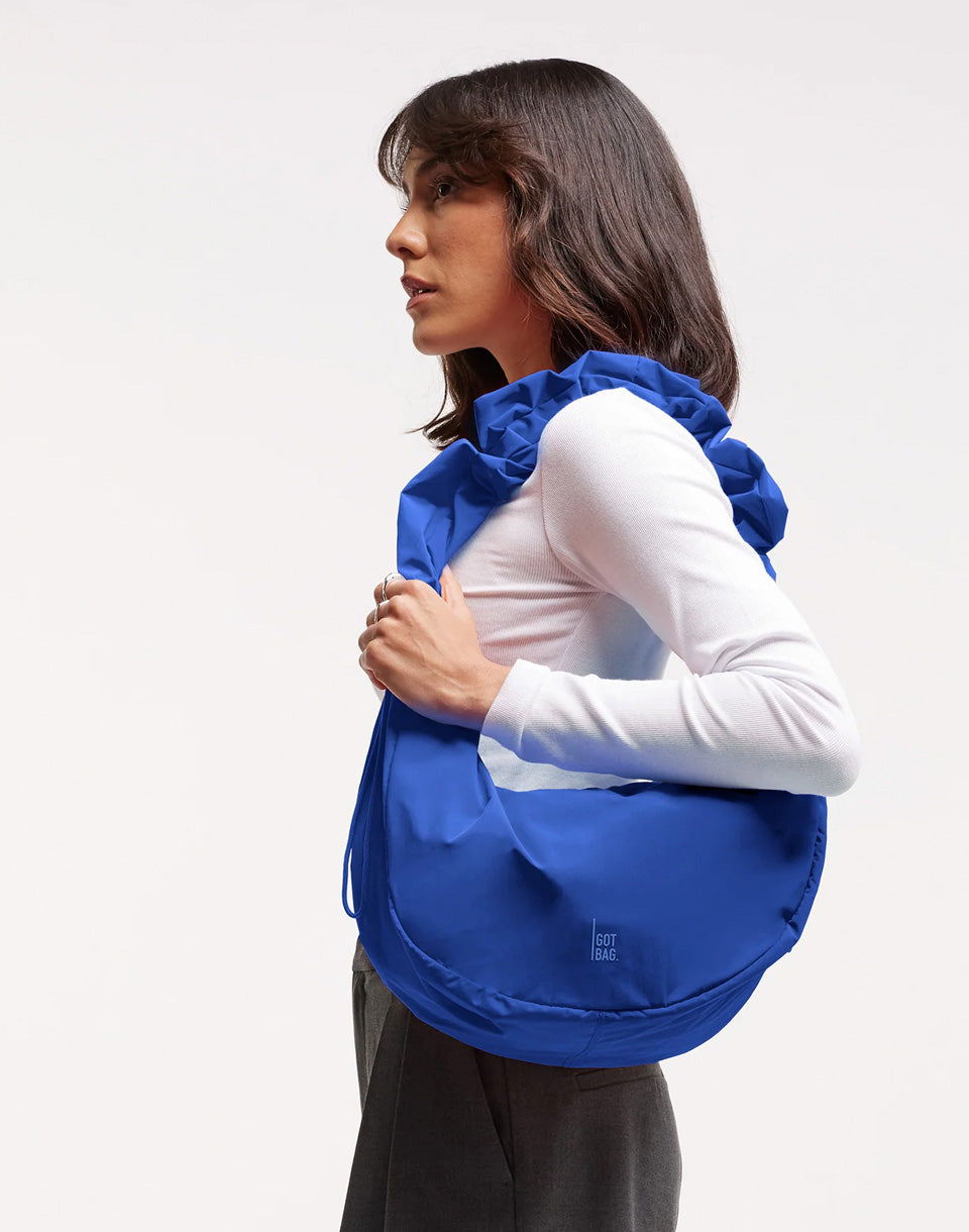 Moon Bag Ruffle Monochrome