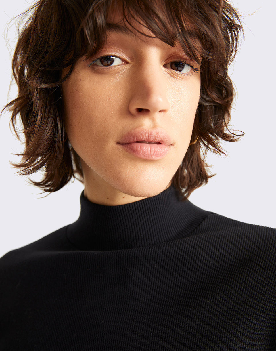 Black Rib Aine L/S Top