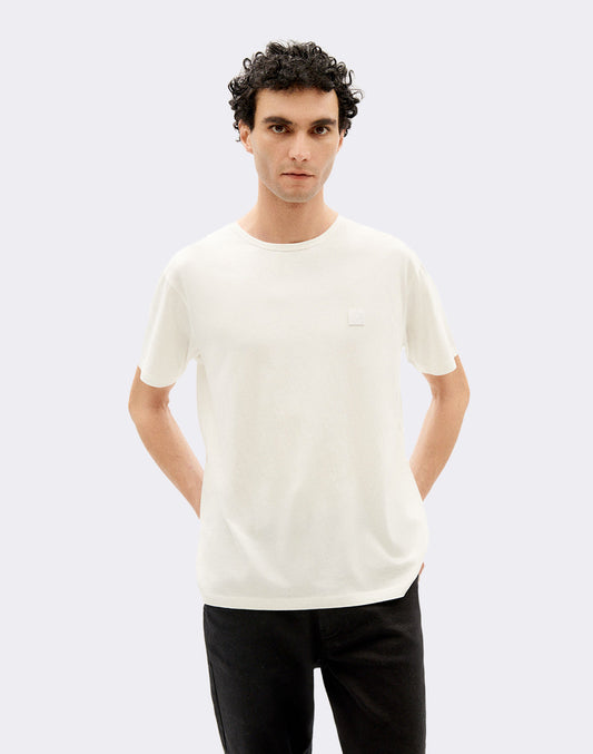 Sol White Plain T-Shirt