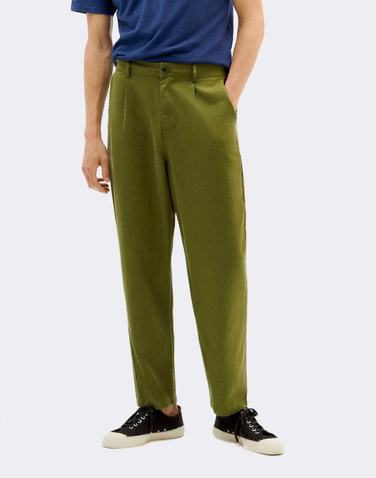 Forest Green Hemp Moero Pants