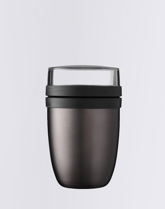 Geïsoleerde lunchpot ellips