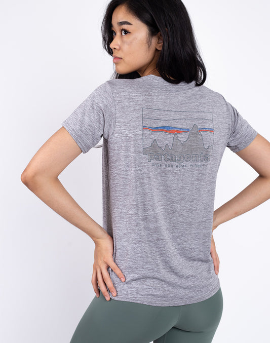 W's cap cool dagelijks grafisch shirt