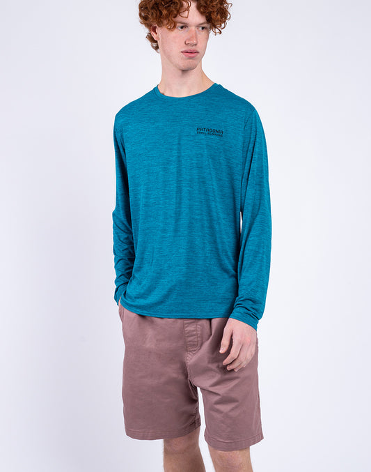 M's L/S Cap Cool Daily Graphic Shirt - Lands