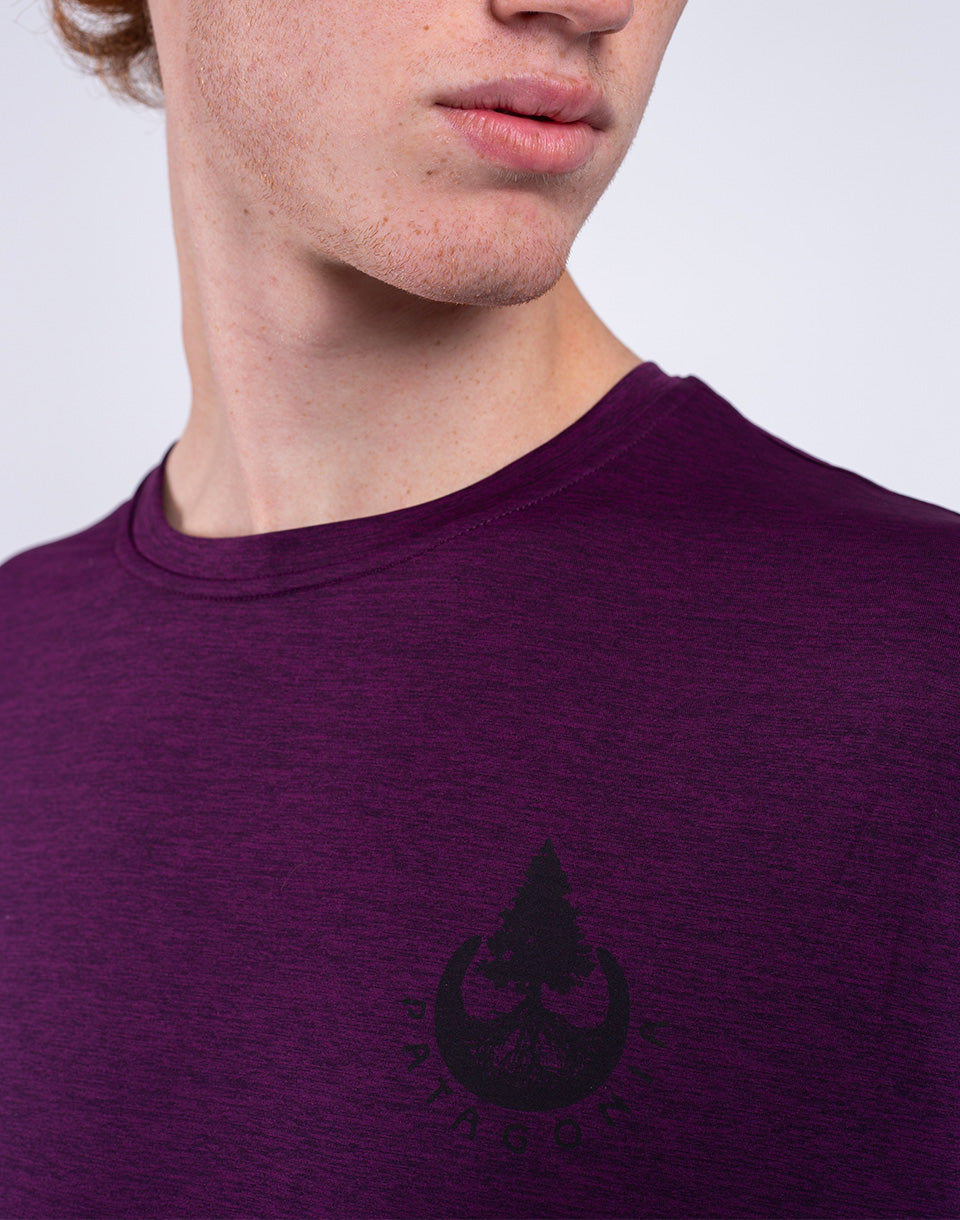 M's L/S Cap Cool Daily Graphic Shirt - Lands