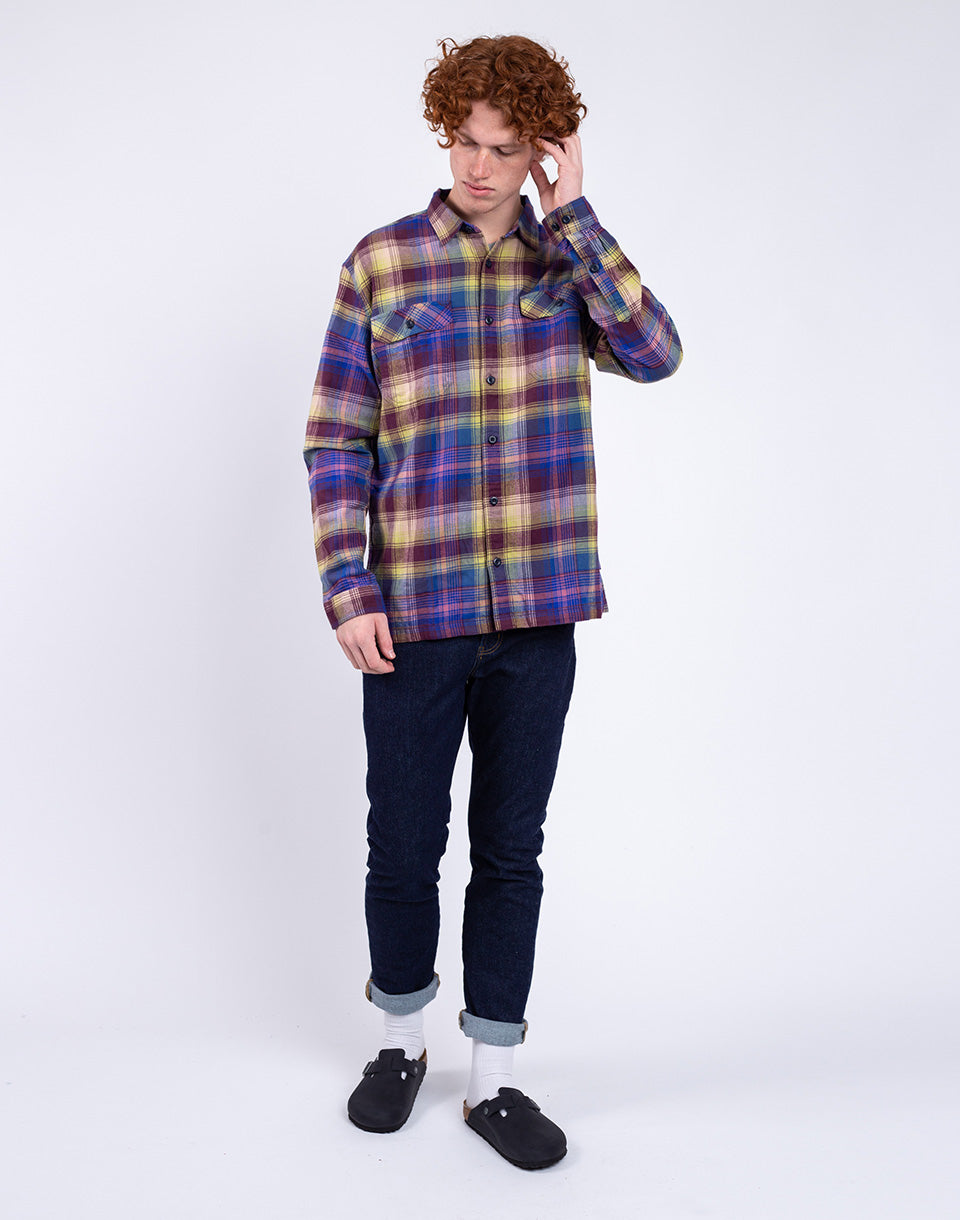 M's L/S Organic Cotton MW Fjord Flannel Shirt