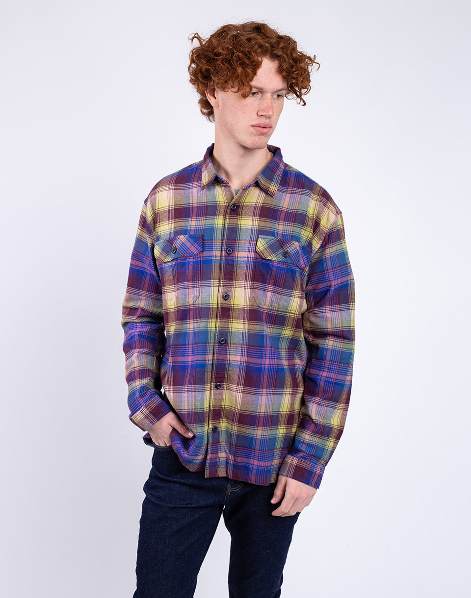 M's L/S Organic Cotton MW Fjord Flannel Shirt