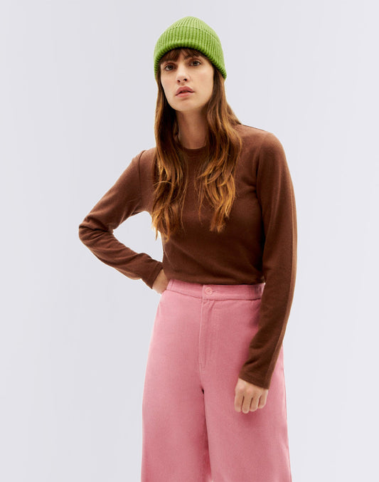 Chocolate Hemp Carolina L/S Top