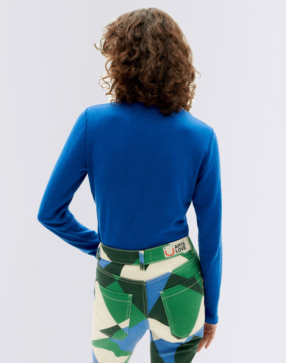 Klein Blue Hemp Carolina L/S Top