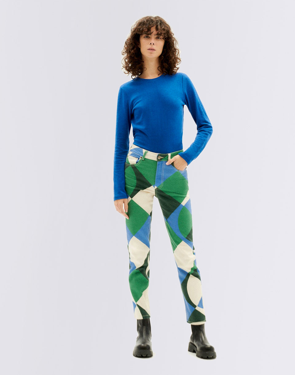 Klein Blue Hemp Carolina L/S Top