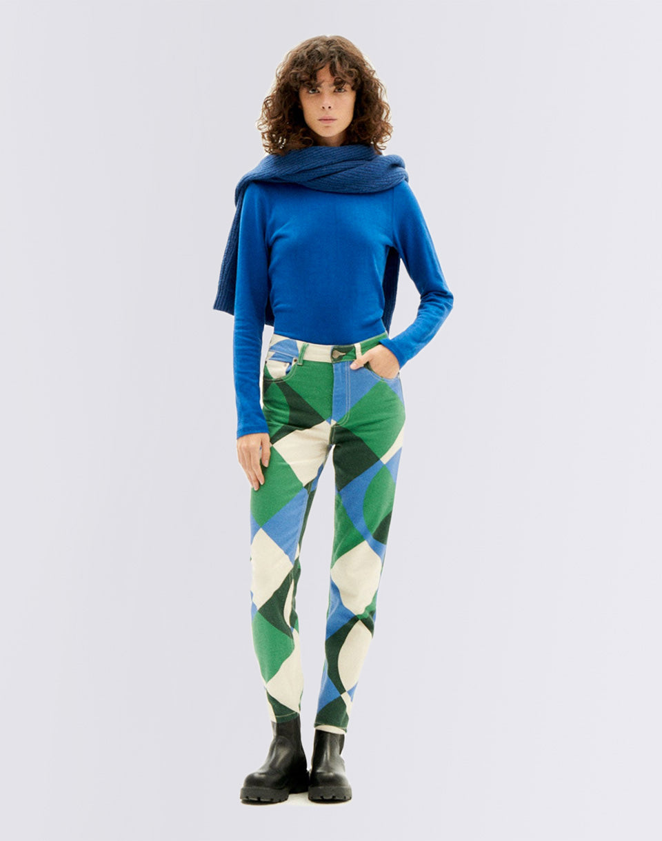 Klein Blue Hemp Carolina L/S Top