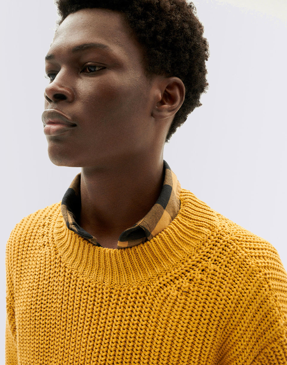 Mustard Julio Knitted Sweater