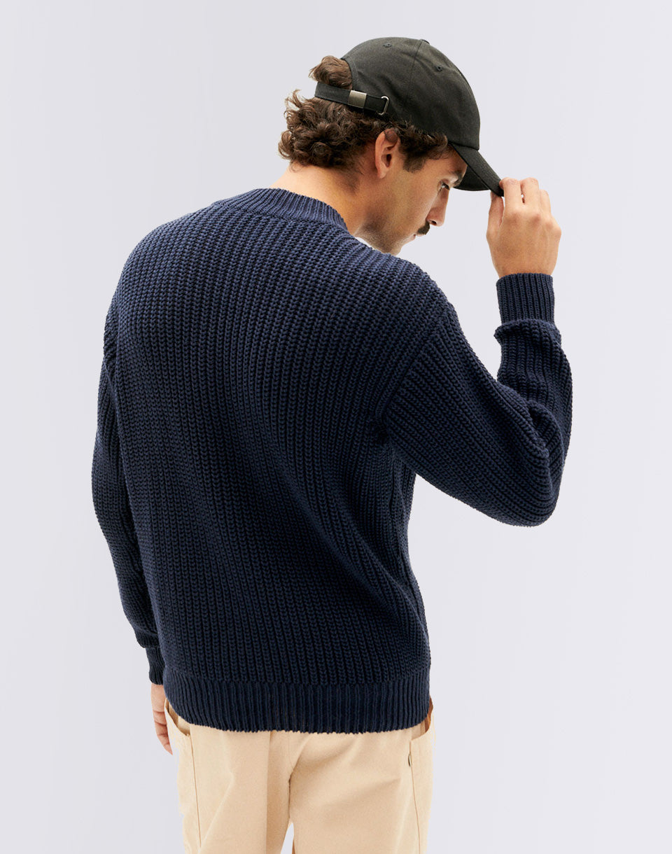 Navy Julio Knitted Sweater