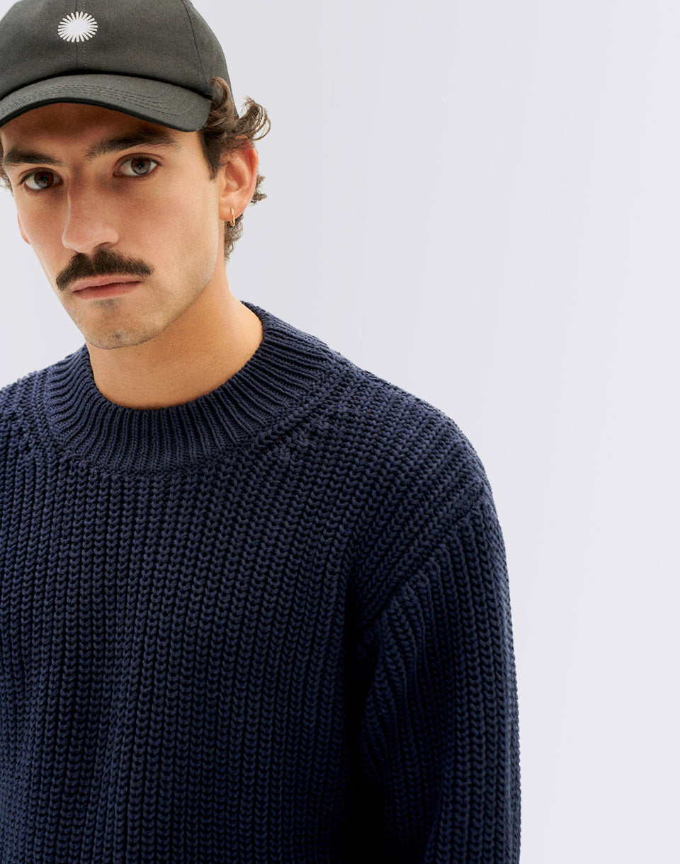 Navy Julio Knitted Sweater
