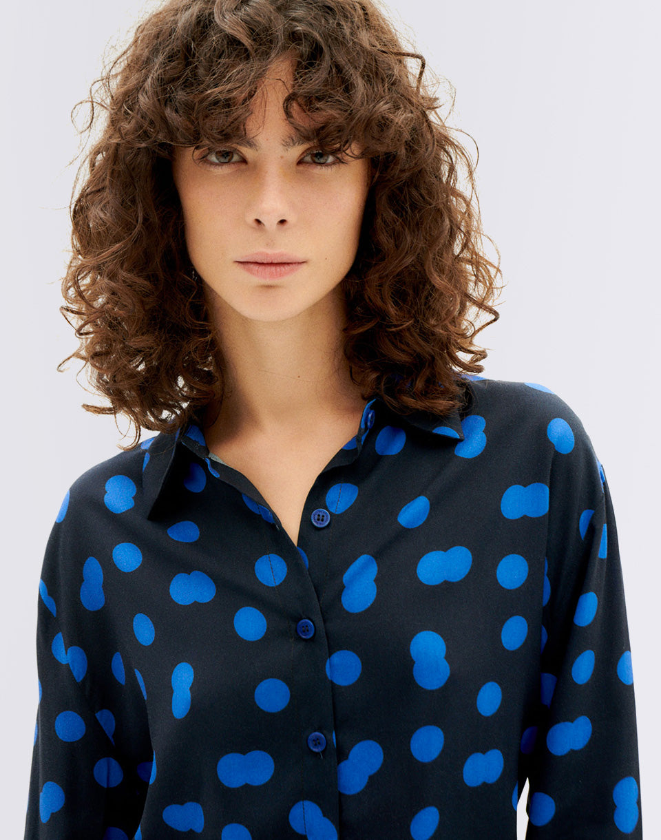 Stippen kati blouse