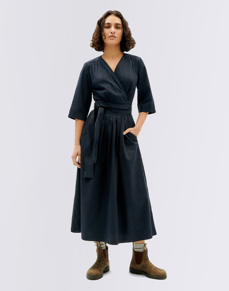 Navy Angelica Dress