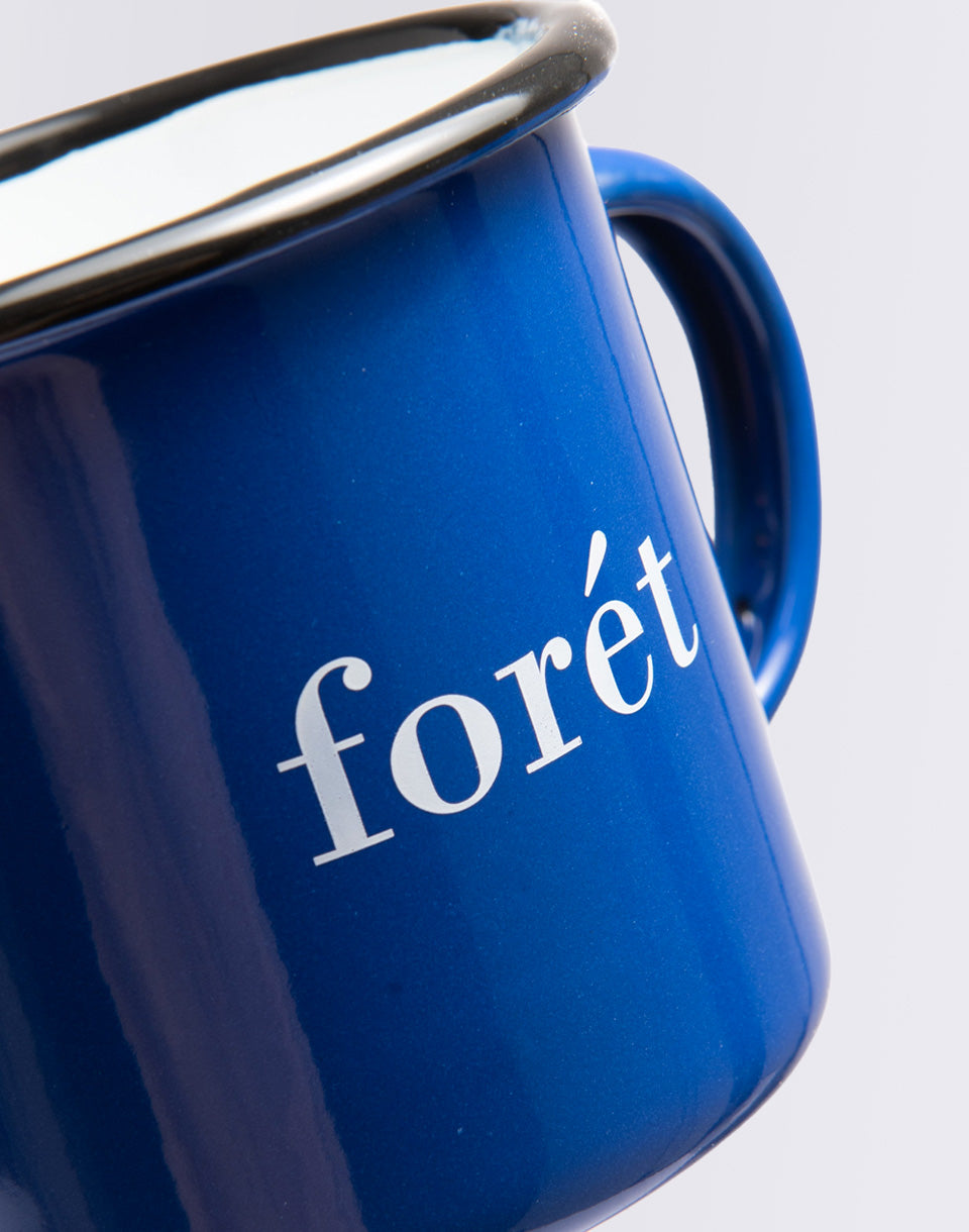 Bean Enamel Mug