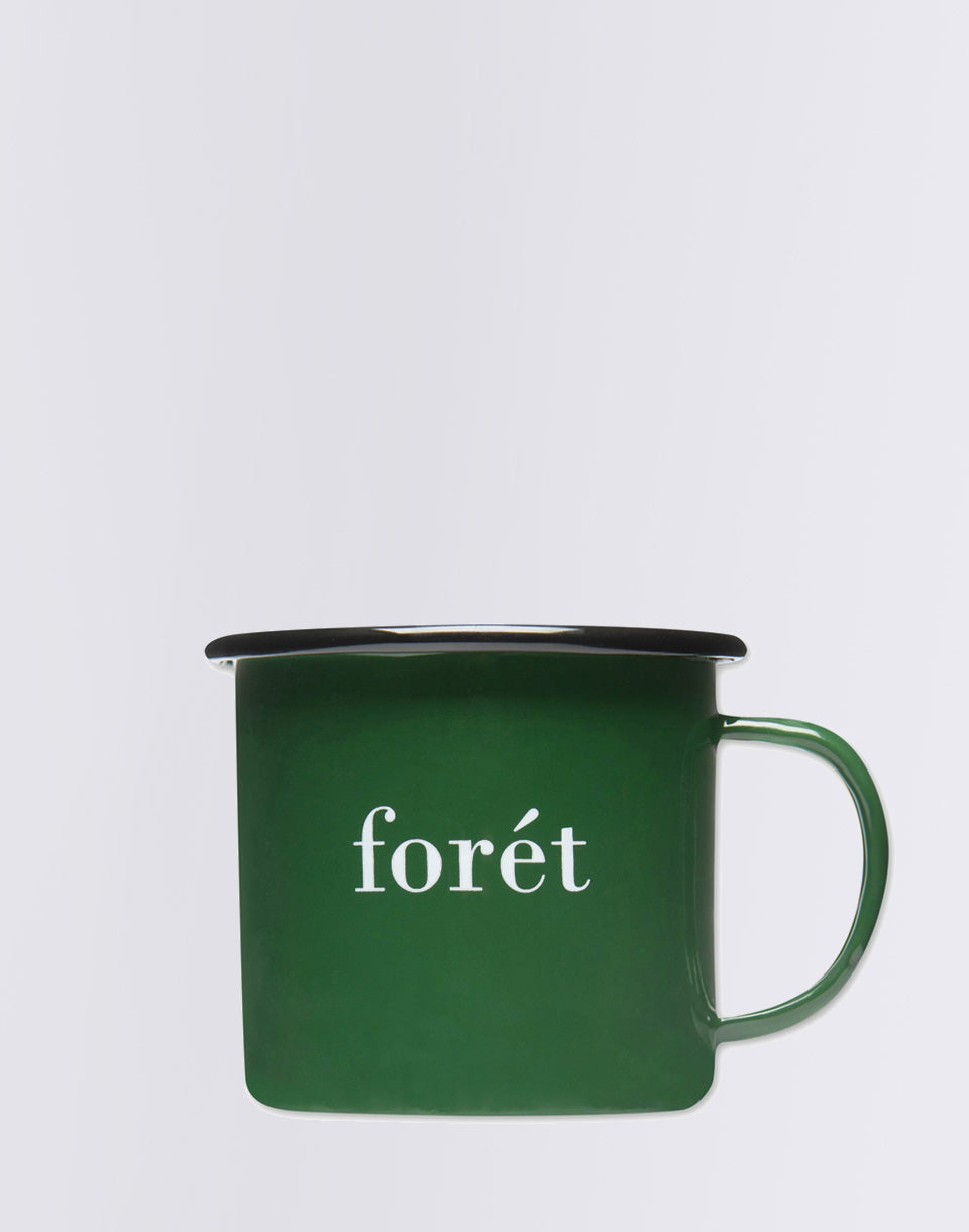 Bean Enamel Mug